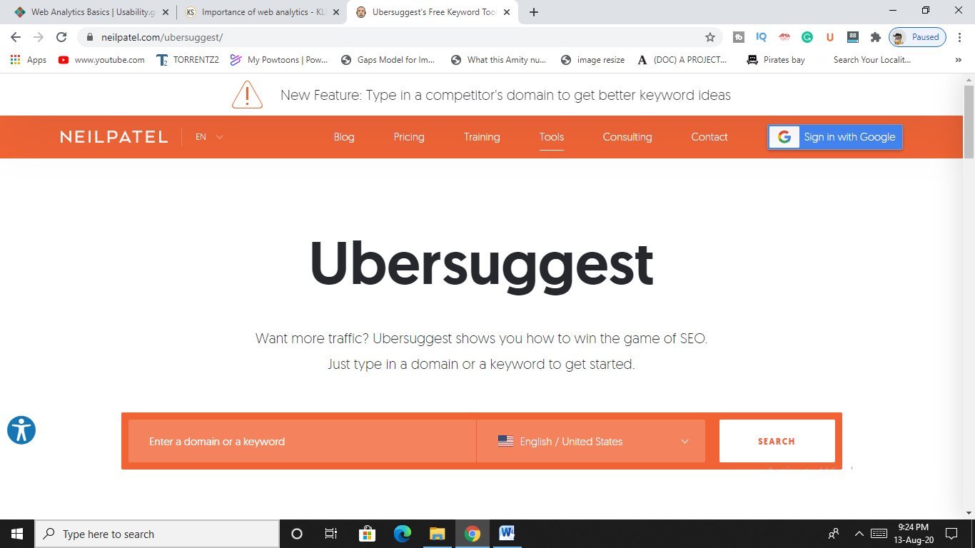 Web Analytics