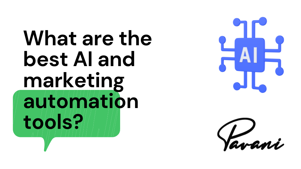 Best AI and marketing automation tools in 2024