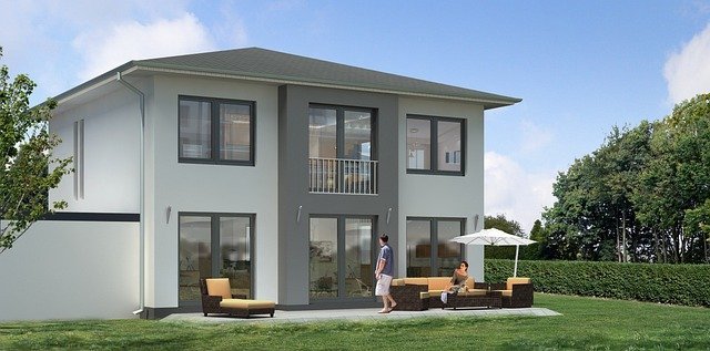 3D visualization of architectural objects interior or exterior