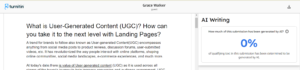 User-Generated Content